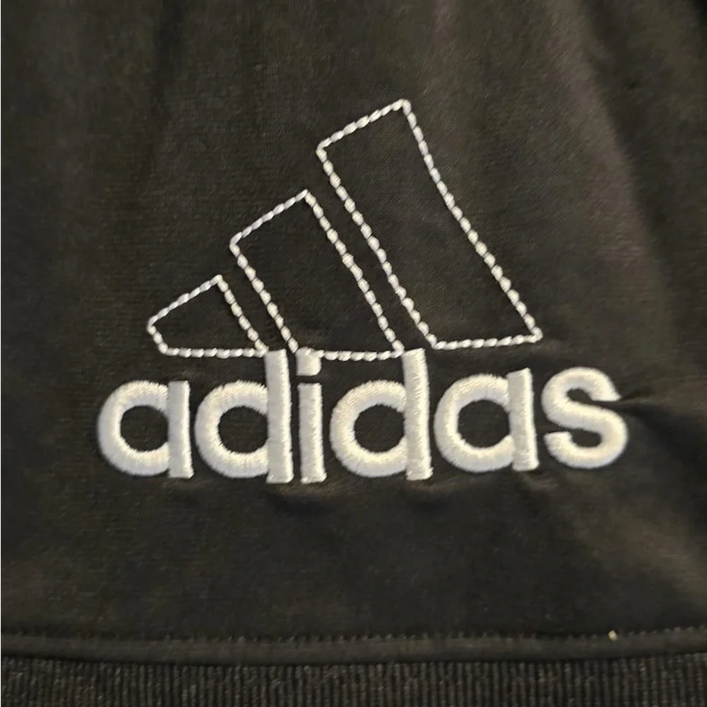 Adidas Black and White Athletic Tracksuit